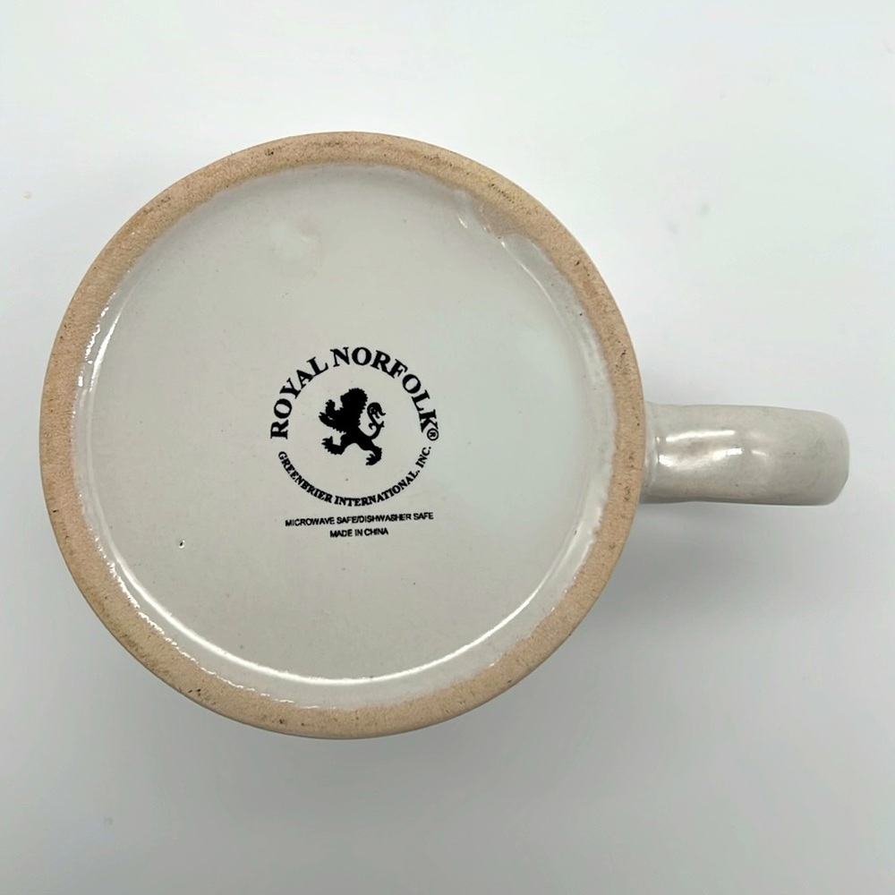 “My Favorite Person is my Cat” White Mug with Red Paw Print - Royal Norfolk - Picture 6 of 9